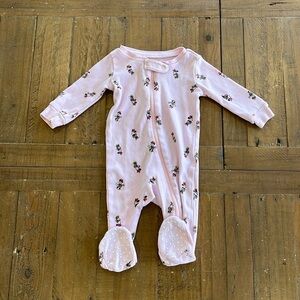 Janie and jack pink Minnie Mouse pajamas